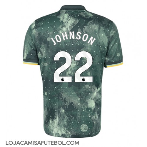 Camisa de Futebol Tottenham Hotspur Brennan Johnson #22 Equipamento Alternativo 2024-25 Manga Curta